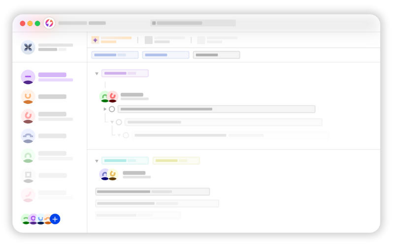 Interface du dashboard de mentorat SaaS